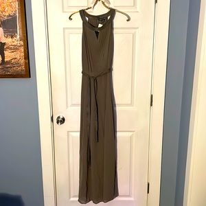 Double Zero (brand not size) Asphalt gown, size medium, never worn.